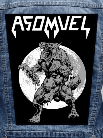 Asomvel - Wolf Metalworks Back Patch