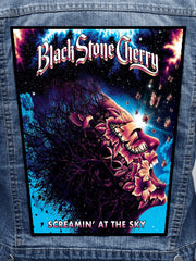 Black Stone Cherry - Screamin' At The Sky Metalworks Back Patch