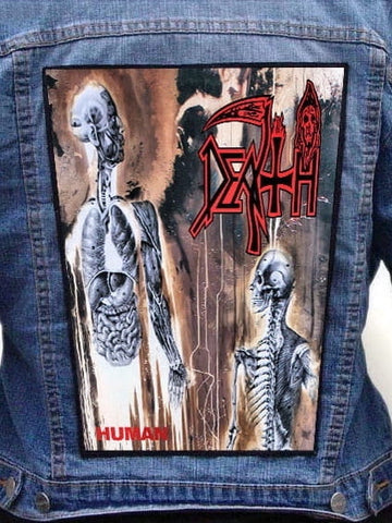 DEATH - Human Metalworks Back Patch