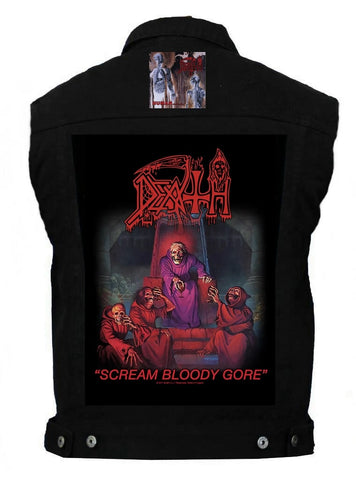 80's Metal Death 'Scream Bloody Gore' Battlejacket