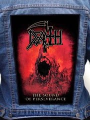 DEATH - The Sound Of Perseverance Metalworks Back Patch