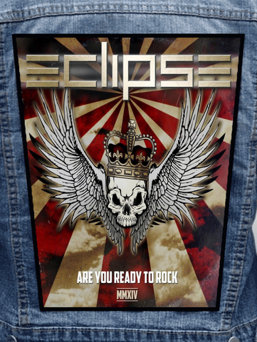 Eclipse - Are You Ready To Rock Metalworks Back Patch