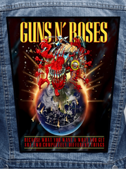 Guns N' Roses - Because What You Want Metalworks Back Patch