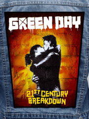 Green Day - 21st Century Breakdown Metalworks Back Patch