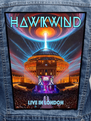 Hawkwind - Live In London Metalworks Back Patch