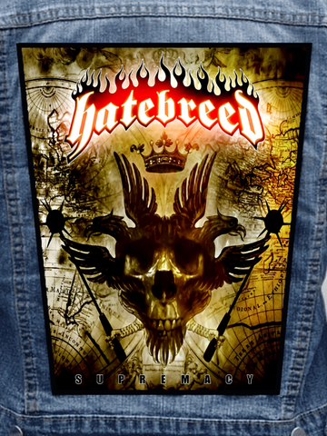 Hatebreed - Supremacy Metalworks Back Patch