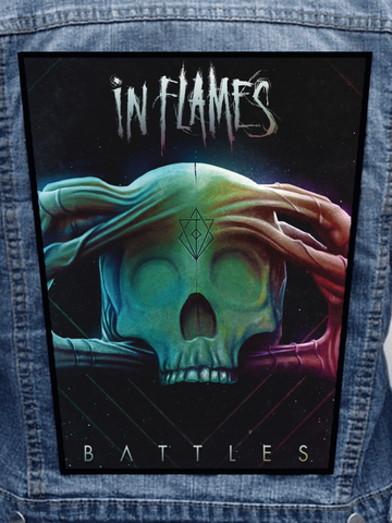 In Flames - Battles Metalworks Back Patch