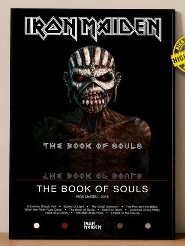 Iron Maiden 'The Book of Souls' Big Album Art