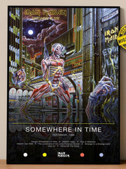 Iron Maiden 'Somewhere In Time' Big Album Art