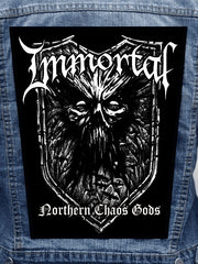 Immortal - Northern Chaos Gods Metalworks Back Patch