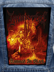 Immortal - Damned In Black Metalworks Back Patch