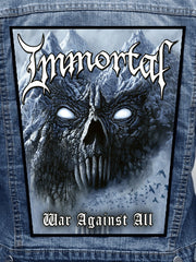 Immortal - War Against All Metalworks Back Patch