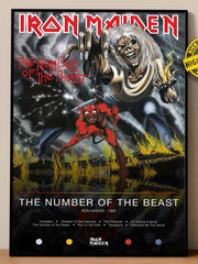 Iron Maiden 'The Number Of The Beast' Big Album Art