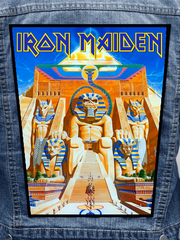 Iron Maiden - Powerslave Metalworks Back Patch