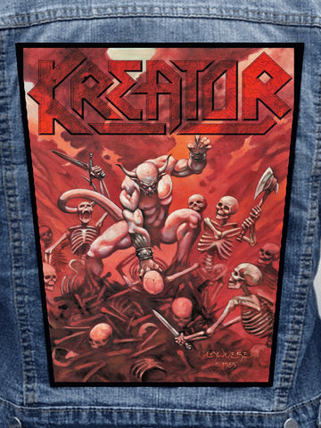 Kreator - Pleasure To Kill Metalworks Back Patch