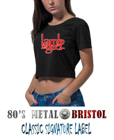 Lamb of God - Heavy Metal Crop Top