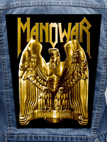 Manowar - Battle Hymns 2011 Metalworks Back Patch