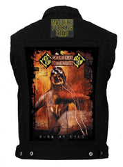 80's Metal Machine Head 'Burn My Eyes' Battlejacket