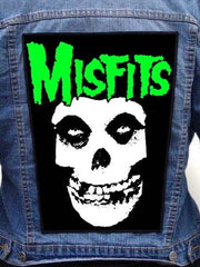 Misfits  - Skull 2 Metalworks Back Patch