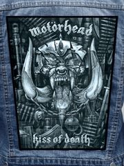 Motorhead  - Kiss Of Death Metalworks Back Patch