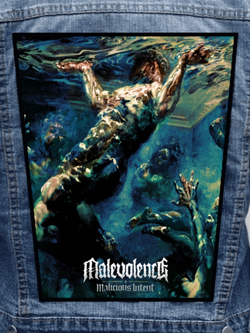 Malevolence - Malicious Intent Metalworks Back Patch