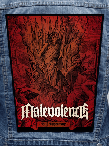 Malevolence - Self Supremacy Metalworks Back Patch