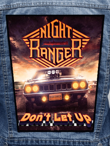 Night Ranger - Don't Let Up Metalworks Back Patch