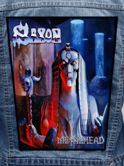 Saxon - Metalhead Metalworks Back Patch