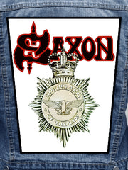 Saxon - Strong Arm Of The Law 1 Metalworks Back Patch