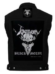 80's Metal Venom 'Black Metal' Battlejacket