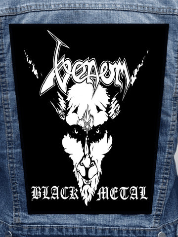 Venom - Black Metal Metalworks Back Patch