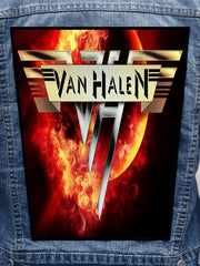 Van Halen - Detonation Metalworks Back Patch