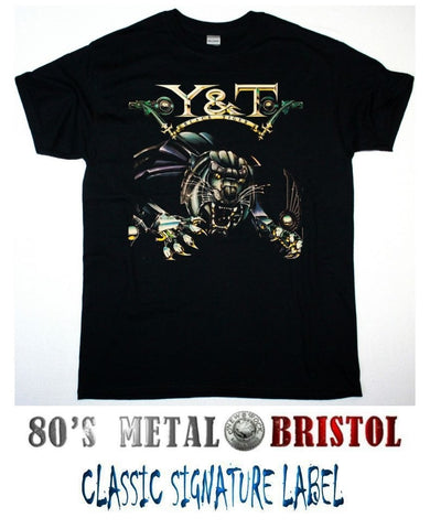 Y&T - Black Tiger T Shirt