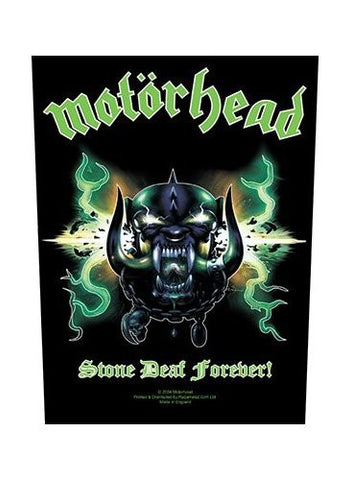 Motorhead - Stone Deaf Forever Back Patch