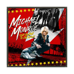 Michael Monroe - I Live Too Fast To Die Young Metalworks Patch