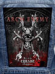 Arch Enemy - Rise Of The Tyrant Metalworks Back Patch