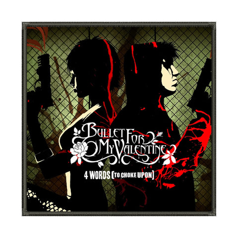 Bullet For My Valentine - 4 Words Metalworks Patch