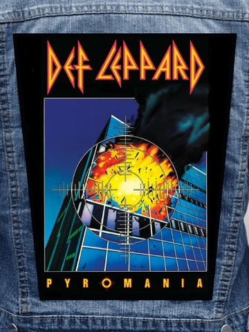 Def Leppard - Pyromania Metalworks Back Patch