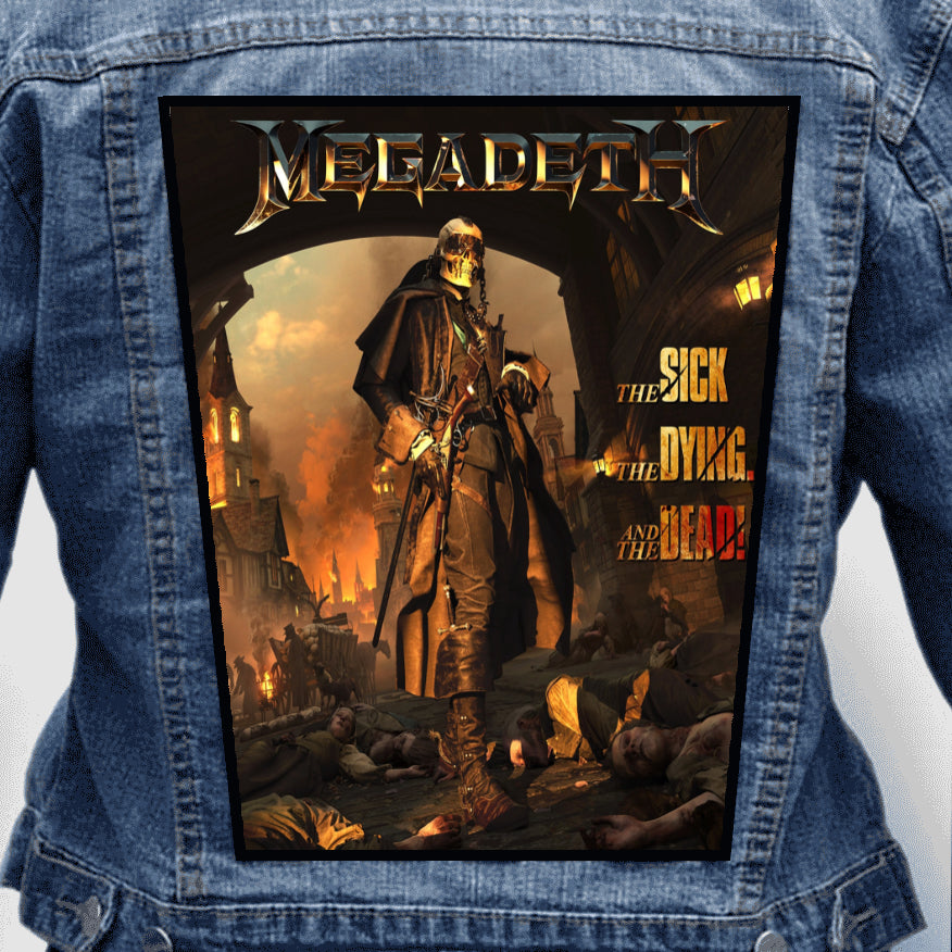 Megadeth - Patch de jaqueta The Sick, The Dying And The Dead