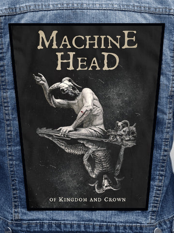 Machine Head - Of Kingdom And Crown Metalworks Back Patch