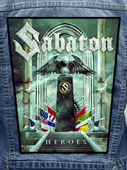 Sabaton - Heroes Metalworks Back Patch