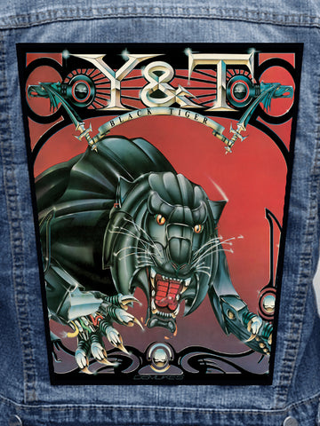 Y&T - Black Tiger Metalworks Back Patch